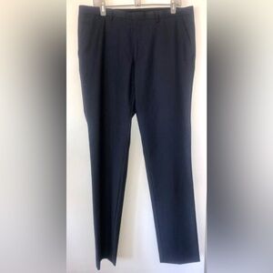 J. LINDEBERG PAULIE SLIM FIT BLUE/NAVY TROUSERS SIZE  52 DRESSED WOOL CROATIA